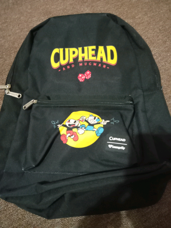 cuphead and mugman backpack